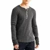 Schiesser Revival Karl-Heinz Henley 1/1 175881/208 Longsleeve, Baumwolle, Anthrazit meliert, Anthrazit