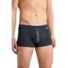 Schiesser Revival Karl-Heinz Shorts 175882/208 Trunk, Baumwolle, Anthrazit meliert, Anthrazit