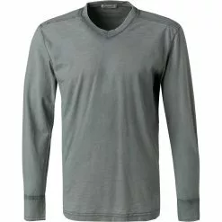 CROSSLEY Longsleeve Kostellc/748C Baumwolle, Hellgrau meliert, Hellgrau