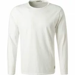 CROSSLEY Longsleeve Kilex/10 Baumwolle, Weiß meliert, Weiß