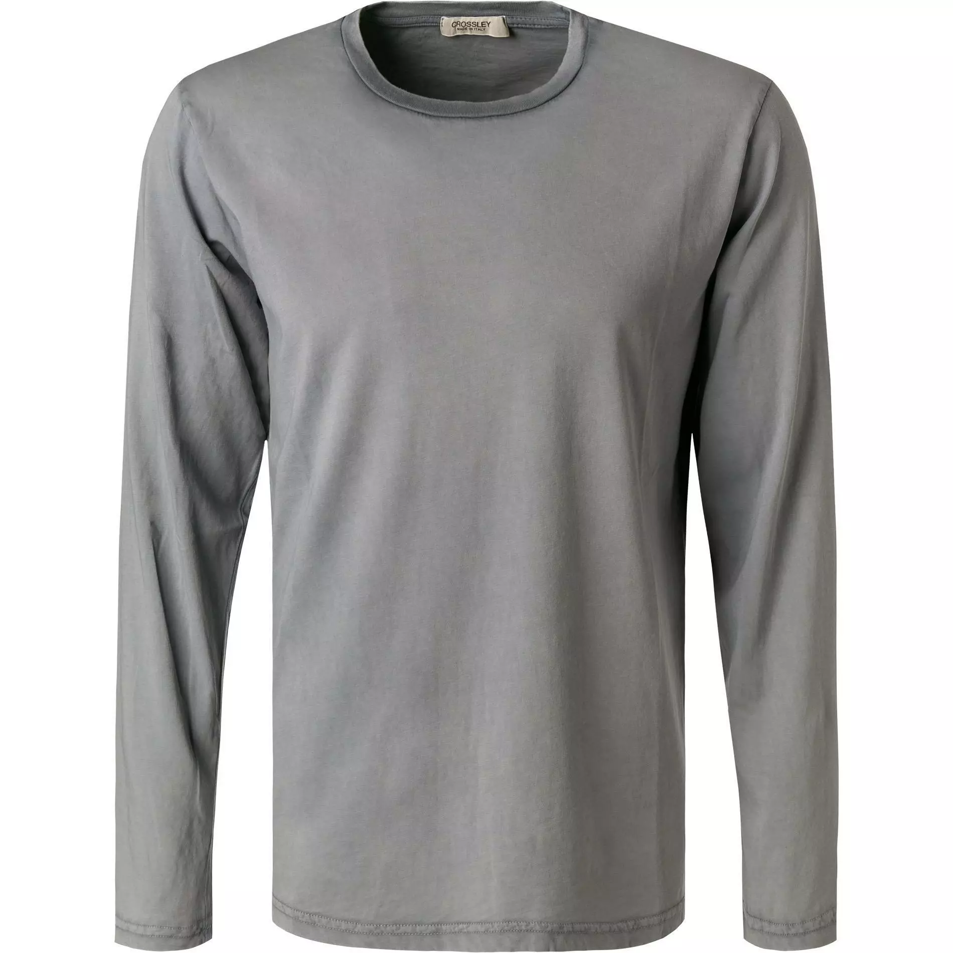 CROSSLEY Longsleeve Hasttc/748C Baumwolle, Graublau, Hellgrau 1 CROSSLEY Longsleeve Hasttc/748C Baumwolle, Graublau, Hellgrau