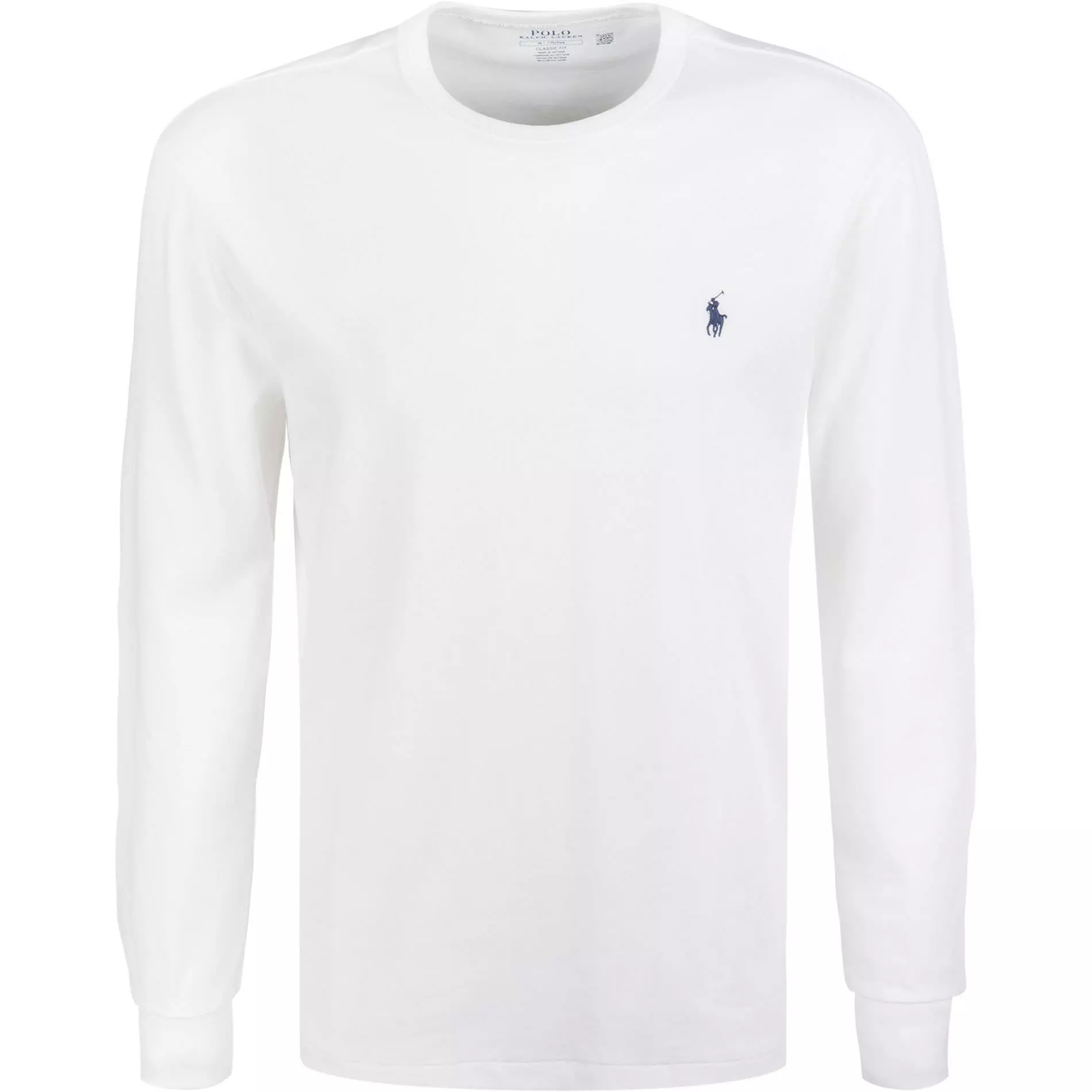 Polo Ralph Lauren Longsleeve 710842632/002 Classic Fit, Baumwolle, Weiß 1 Polo Ralph Lauren Longsleeve 710842632/002 Classic Fit, Baumwolle, Weiß