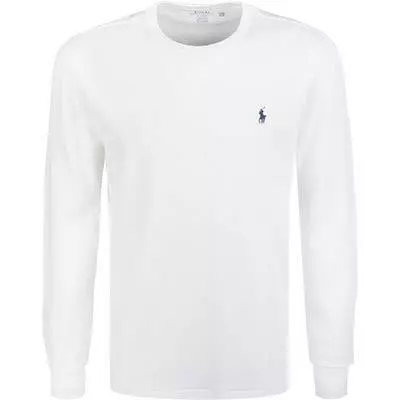 Polo Ralph Lauren Longsleeve 710842632/002 Classic Fit, Baumwolle, Weiß 2 Polo Ralph Lauren Longsleeve 710842632/002 Classic Fit, Baumwolle, Weiß – Bild 2