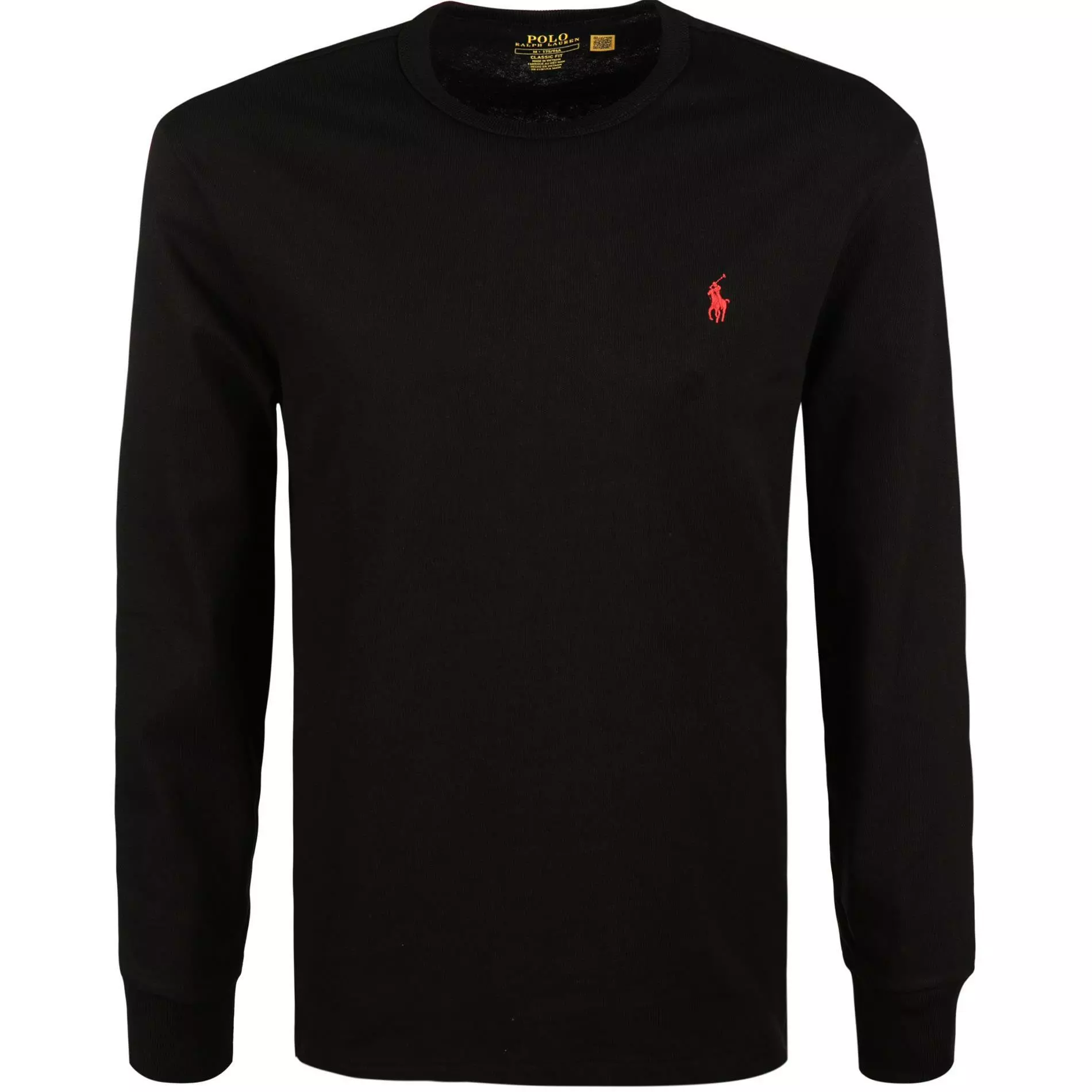 Polo Ralph Lauren Longsleeve 710842632/001 Classic Fit, Baumwolle, Schwarz 1 Polo Ralph Lauren Longsleeve 710842632/001 Classic Fit, Baumwolle, Schwarz