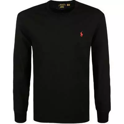 Polo Ralph Lauren Longsleeve 710842632/001 Classic Fit, Baumwolle, Schwarz 2 Polo Ralph Lauren Longsleeve 710842632/001 Classic Fit, Baumwolle, Schwarz – Bild 2