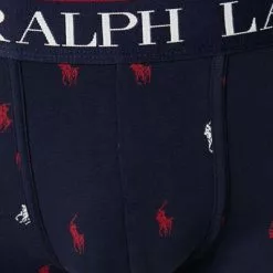 Polo Ralph Lauren Trunk 714843428/004 Baumwoll-Stretch, Navy gemustert, Navy -Wäsche Verkaufsshop 375209 norm2
