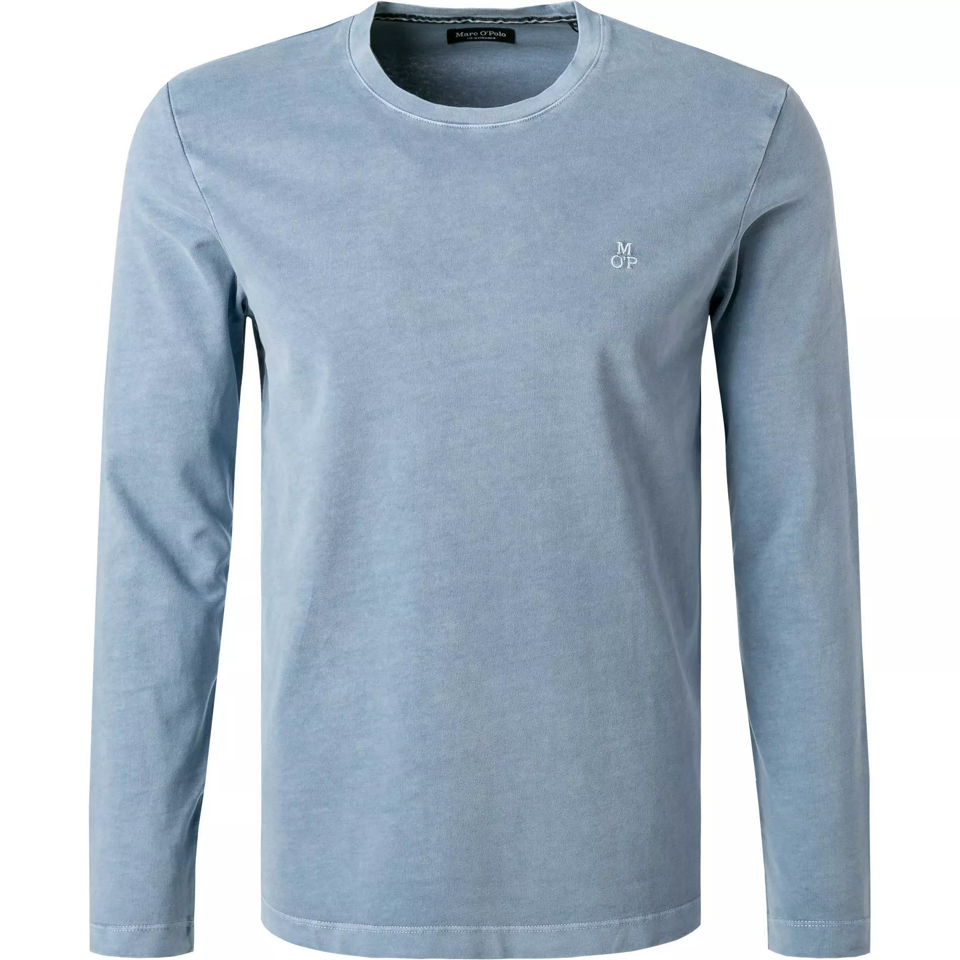 Marc O'Polo Longsleeve M28 2236 52094/866 Bio Baumwolle, Hellblau, Blau 1 Marc O'Polo Longsleeve M28 2236 52094/866 Bio Baumwolle, Hellblau, Blau