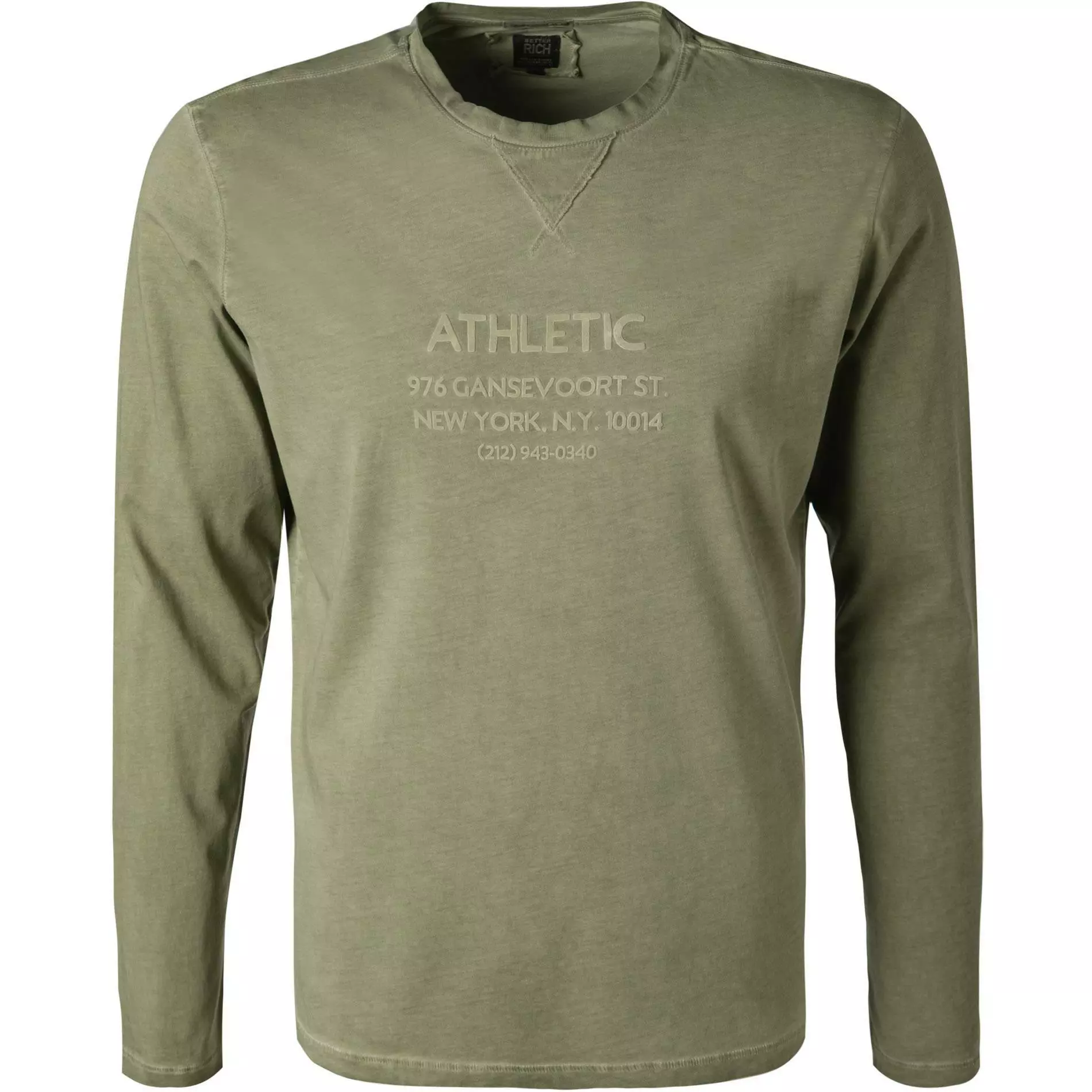 BETTER RICH Longsleeve M13554100/321 Baumwolle, Grün 1 BETTER RICH Longsleeve M13554100/321 Baumwolle, Grün