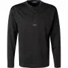Scotch & Soda Longsleeve 163951/0008 Baumwolle, Schwarz