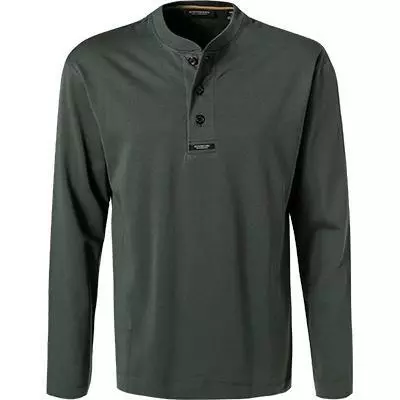 Scotch & Soda Longsleeve 163951/0555 Baumwolle, Dunkelgrün 2 Scotch & Soda Longsleeve 163951/0555 Baumwolle, Dunkelgrün – Bild 2