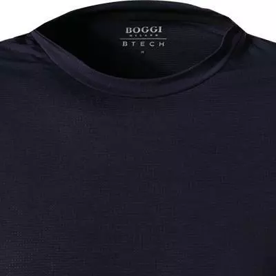BOGGI MILANO T-Shirt BO21A0127/02 Longsleeve, Mikrofaser atmungsaktiv, Navy 3 BOGGI MILANO T-Shirt BO21A0127/02 Longsleeve, Mikrofaser atmungsaktiv, Navy – Bild 3