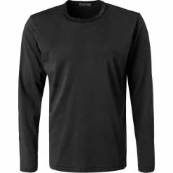 CROSSLEY Longsleeve Hasttc/900C Baumwolle, Schwarz
