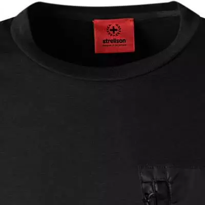 Strellson Longsleeve Kieran 30028067/001 Baumwolle, Schwarz 3 Strellson Longsleeve Kieran 30028067/001 Baumwolle, Schwarz – Bild 3