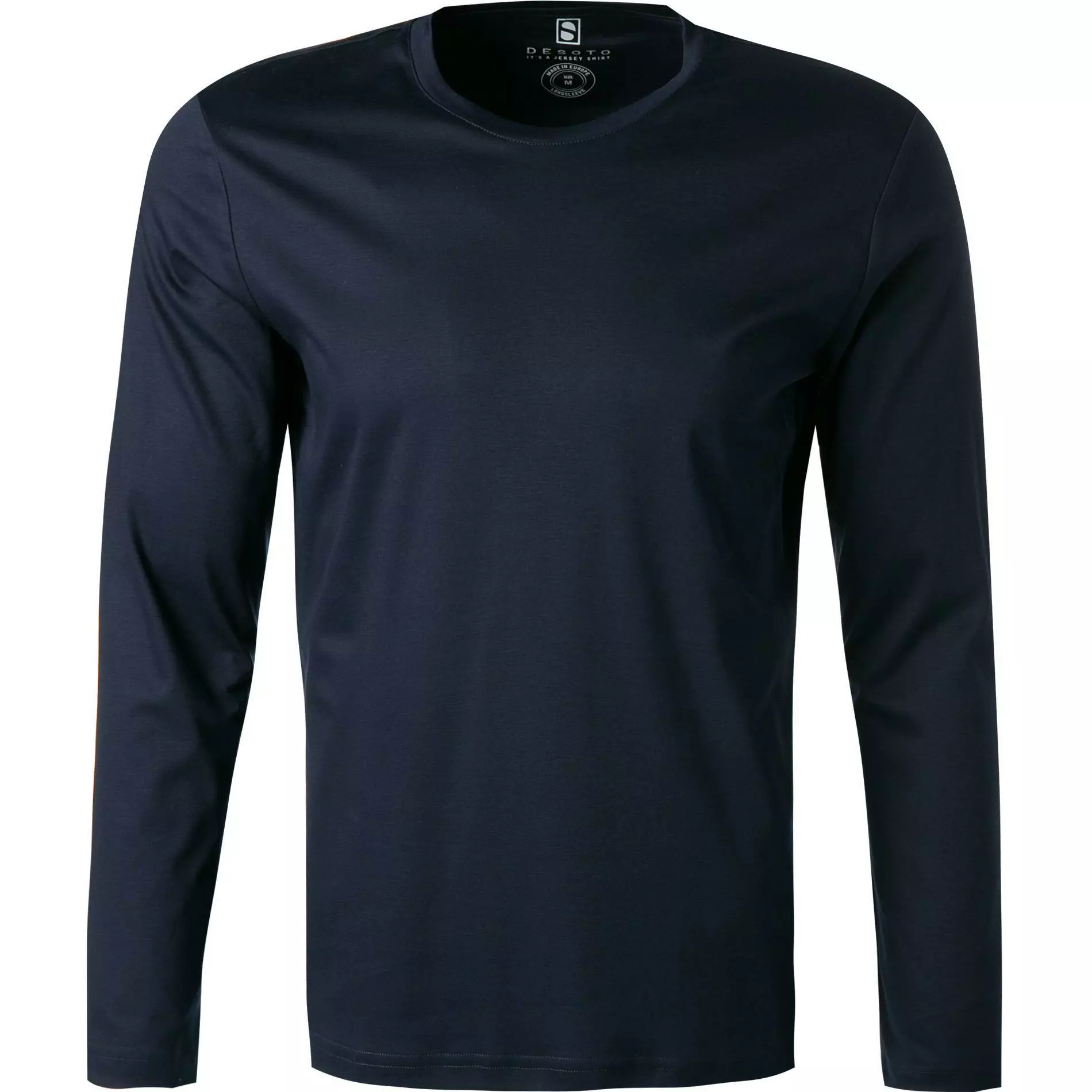 DESOTO Longsleeve 21080-3/059 Baumwolle, Dunkelblau, Navy 1 DESOTO Longsleeve 21080-3/059 Baumwolle, Dunkelblau, Navy