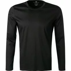 DESOTO Longsleeve 21080-3/080 Baumwolle, Schwarz, Black