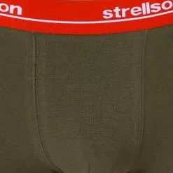 Strellson Shorts 3er Pack 531484/702 Trunks, Baumwoll-Stretch, Navy-oliv-grau, Schwarz-grau-oliv -Wäsche Verkaufsshop 376030 norm5