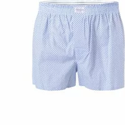 Novila Boxershorts 8677/055/102 Baumwolle, Hellblau gemustert, Hellblau