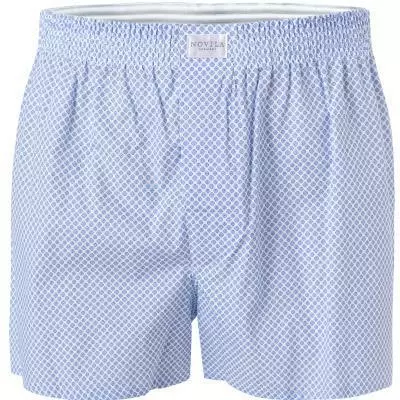 Novila Boxershorts 8677/055/102 Baumwolle, Hellblau gemustert, Hellblau 2 Novila Boxershorts 8677/055/102 Baumwolle, Hellblau gemustert, Hellblau – Bild 2
