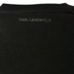 KARL LAGERFELD T-Shirt 755019/0/512221/990 Longsleeve, Baumwolle, Schwarz 8 KARL LAGERFELD T-Shirt 755019/0/512221/990 Longsleeve, Baumwolle, Schwarz -Wäsche Verkaufsshop 376248 norm3