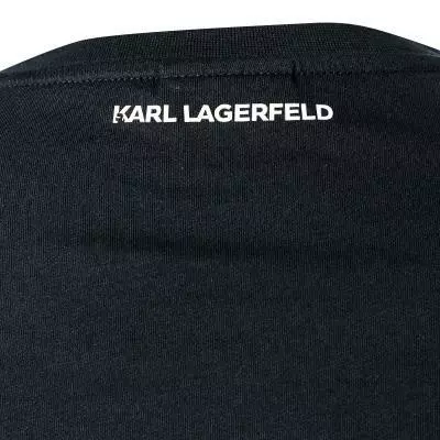 KARL LAGERFELD T-Shirt 755038/0/512224/690 Longsleeve, Baumwolle, Nachtblau 4 KARL LAGERFELD T-Shirt 755038/0/512224/690 Longsleeve, Baumwolle, Nachtblau – Bild 4