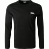 KARL LAGERFELD T-Shirt 755038/0/512224/990 Longsleeve, Baumwolle, Schwarz