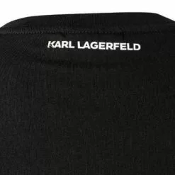 KARL LAGERFELD T-Shirt 755038/0/512224/990 Longsleeve, Baumwolle, Schwarz 8 KARL LAGERFELD T-Shirt 755038/0/512224/990 Longsleeve, Baumwolle, Schwarz -Wäsche Verkaufsshop 376252 norm3