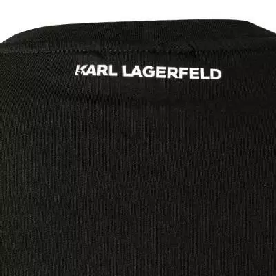 KARL LAGERFELD T-Shirt 755038/0/512224/990 Longsleeve, Baumwolle, Schwarz 4 KARL LAGERFELD T-Shirt 755038/0/512224/990 Longsleeve, Baumwolle, Schwarz – Bild 4