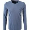 Tommy Hilfiger Longsleeve MW0MW10804/C9T Slim Fit, Bio Baumwolle, Indigo