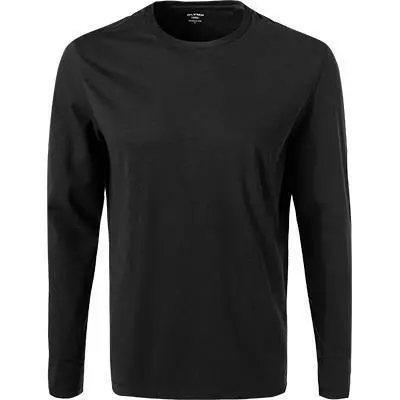 OLYMP Casual Modern Fit T-Shirt 5600/84/68 Longsleeve, Baumwolle, Schwarz 2 OLYMP Casual Modern Fit T-Shirt 5600/84/68 Longsleeve, Baumwolle, Schwarz – Bild 2