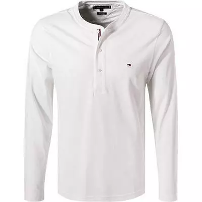 Tommy Hilfiger Longsleeve MW0MW20159/YBL Bio Baumwolle, Ecru 2 Tommy Hilfiger Longsleeve MW0MW20159/YBL Bio Baumwolle, Ecru – Bild 2