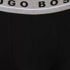 BOSS Trunks 3er Pack 50458488/963 Baumwoll-Stretch, Schwarz-grün-blau, Tannengrün-hellblau-schwarz -Wäsche Verkaufsshop 376797 norm6