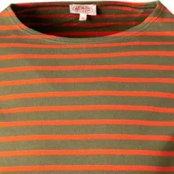 Armor lux T-Shirt 02297/HRV Longsleeve, Baumwolle, Khaki-orange gestreift, Khaki-orange 7 Armor lux T-Shirt 02297/HRV Longsleeve, Baumwolle, Khaki-orange gestreift, Khaki-orange -Wäsche Verkaufsshop 377214 norm2