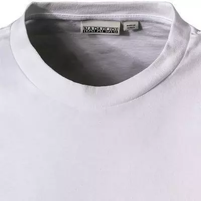 NAPAPIJRI Longsleeve NP0A4FRG/002 Baumwolle, Weiß 3 NAPAPIJRI Longsleeve NP0A4FRG/002 Baumwolle, Weiß – Bild 3