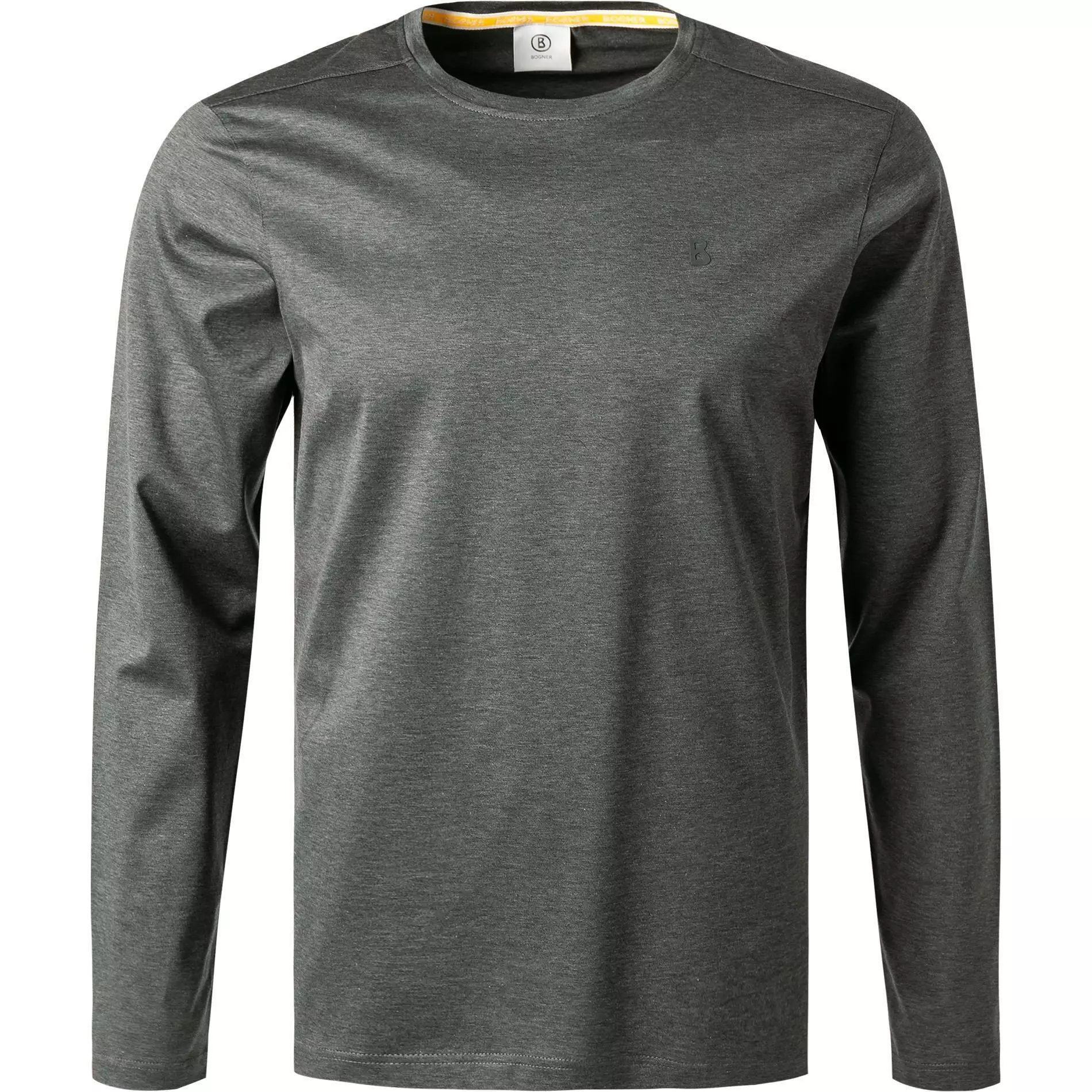 BOGNER Longsleeve Oregon-4 5821/7262/018 Baumwolle, Grau meliert, Grau 1 BOGNER Longsleeve Oregon-4 5821/7262/018 Baumwolle, Grau meliert, Grau