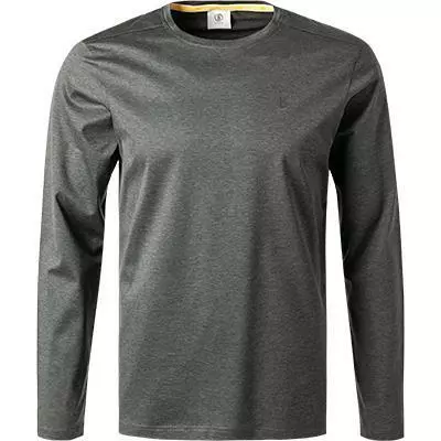 BOGNER Longsleeve Oregon-4 5821/7262/018 Baumwolle, Grau meliert, Grau 2 BOGNER Longsleeve Oregon-4 5821/7262/018 Baumwolle, Grau meliert, Grau – Bild 2