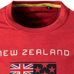 N.Z.A. T-Shirt 21GN701A/1501 Longsleeve, Baumwolle, Rot meliert, Rot -Wäsche Verkaufsshop 377686 norm2