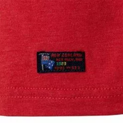 N.Z.A. T-Shirt 21GN701A/1501 Longsleeve, Baumwolle, Rot meliert, Rot -Wäsche Verkaufsshop 377686 norm3