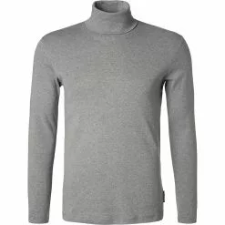 Marc O'Polo Rollkragenshirt 129 2202 52354/936 Bio Baumwolle, Grau meliert