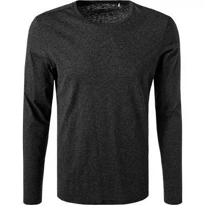 OLYMP Casual Level Five B. Fit T-Shirt 5640/84/67 Longsleeve, Body Fit, Baumwolle-Kaschmir, Anthrazit meliert, Anthrazit 2 OLYMP Casual Level Five B. Fit T-Shirt 5640/84/67 Longsleeve, Body Fit, Baumwolle-Kaschmir, Anthrazit meliert, Anthrazit – Bild 2