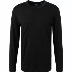 RAGMAN Longsleeve 485880/009 Pima Baumwolle, Schwarz