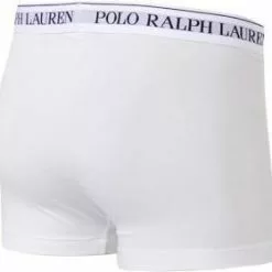 Polo Ralph Lauren Trunks 3er Pack 714835885/001 Baumwoll-Stretch, Weiß -Wäsche Verkaufsshop 378136 norm2