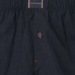 Tommy Hilfiger Boxershorts 2er Pack UM0UM02188/0SD Bio Baumwolle, Navy-dunkelrot -Wäsche Verkaufsshop 378178 norm4
