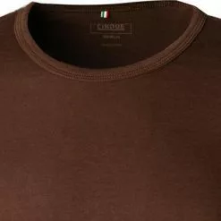 CINQUE T-Shirt Cikay 7042-7919/27 Longsleeve, Baumwolle, Braun -Wäsche Verkaufsshop 378657 norm2