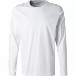 Fynch-Hatton Longsleeve 1221 1510/802 Bio Baumwolle, Weiß