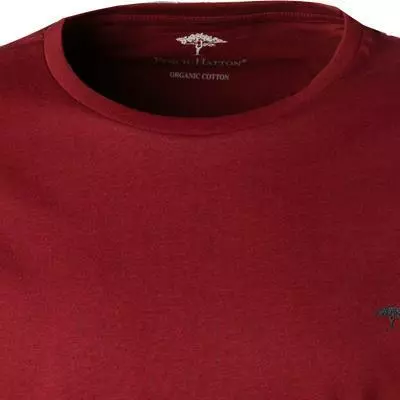 Fynch-Hatton Longsleeve 1221 1510/354 Bio Baumwolle, Rot 3 Fynch-Hatton Longsleeve 1221 1510/354 Bio Baumwolle, Rot – Bild 3
