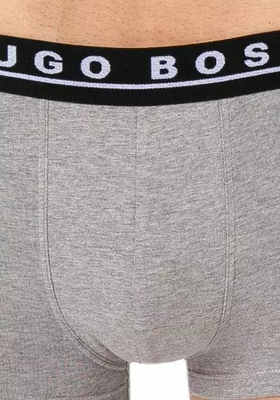 BOSS Trunks 3er Pack 50458488/964 Baumwoll-Stretch, Grau-schwarz, Schwarz-grau 5 BOSS Trunks 3er Pack 50458488/964 Baumwoll-Stretch, Grau-schwarz, Schwarz-grau – Bild 5