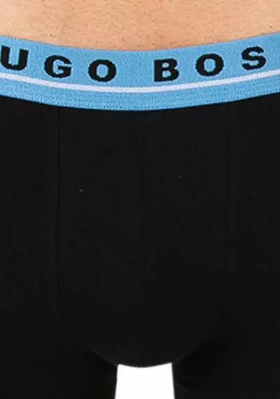BOSS Trunks 3er Pack 50458488/964 Baumwoll-Stretch, Grau-schwarz, Schwarz-grau 6 BOSS Trunks 3er Pack 50458488/964 Baumwoll-Stretch, Grau-schwarz, Schwarz-grau – Bild 6