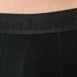 bruno banani Shorts 2er Pack Flow. 2203-1388/1811 Trunks, Baumwoll-Stretch, Schwarz -Wäsche Verkaufsshop 379104 norm2