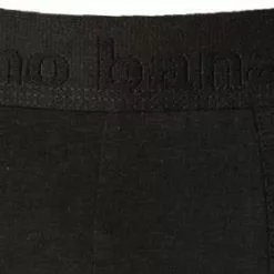bruno banani Shorts 2er Pack Flow. 2203-1388/1811 Trunks, Baumwoll-Stretch, Schwarz -Wäsche Verkaufsshop 379104 norm3