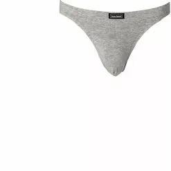 bruno banani Tanga Infinity 2207-2162/0103 Baumwolle-Modal, Grau meliert